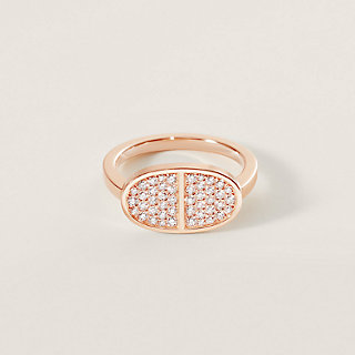 【日本未入荷★ローズ】HERMES Chaine d‘ancre Verso MM リング Chaine d'ancre Verso ring, medium model | Hermès Finland